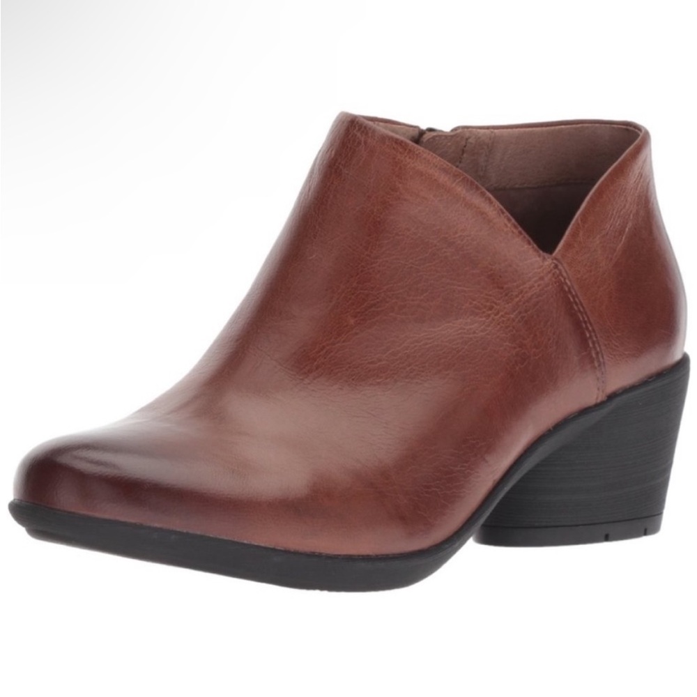 Dansko Brown Leather Ankle Boots